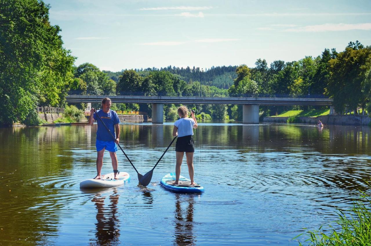 Camping Prima Hotel Týn nad Vltavou Екстериор снимка