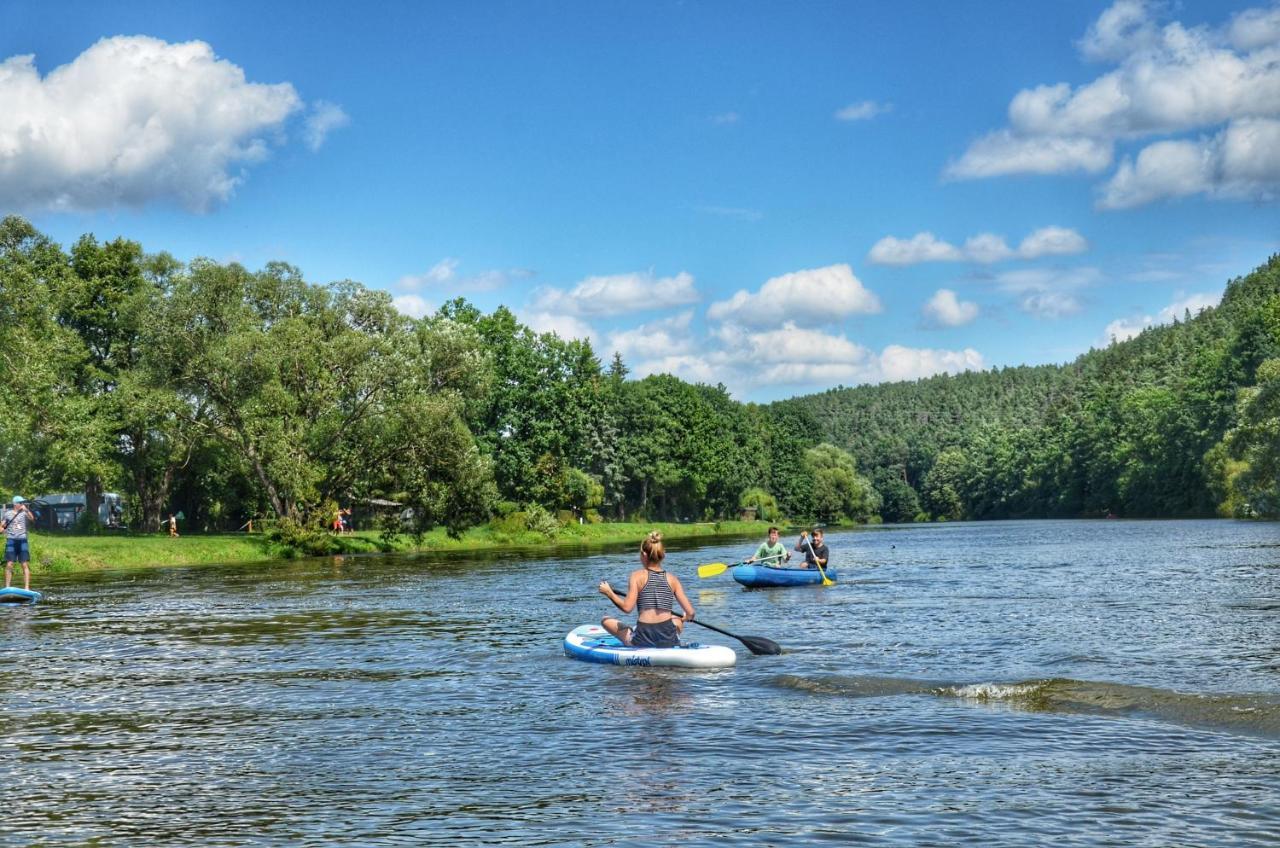 Camping Prima Hotel Týn nad Vltavou Екстериор снимка